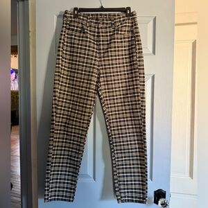 American Eagle Outfitters black and tan pants
